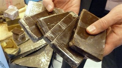 حبس مسجلين خطر  4 أيام بعد ضبط نصف كيلو حشيش بحوزتهما بالقليوبية