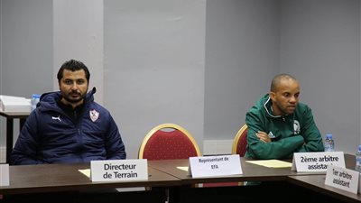 تفاصيل الاجتماع الفني لمباراة الزمالك وطنجة المغربي