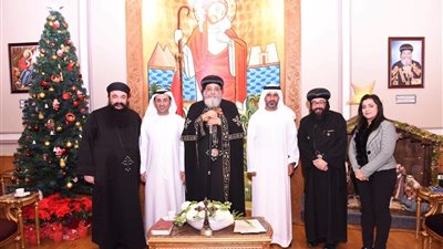 البابا تواضروس يستقبل الأمين العام لمجلس حكماء المسلمين