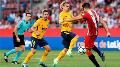 أتليتكو مدريد رافعًا شعار لا بديل عن الفوز أمام جيرونا