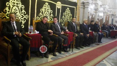 عزاء الفنان سعيد عبد الغني بمسجد عمر مكرم