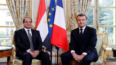 اليوم.. ماكرون يبدأ رحلة الـ3 أيام في مصر