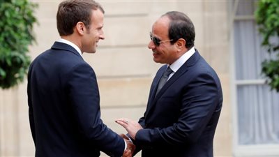 بث مباشر.. مراسم استقبال الرئيس السيسي لنظيره الفرنسي ماكرون