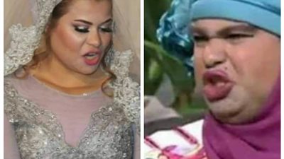 فتاة تسخر من صور خطوبتها بطريقة كوميدية