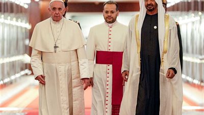 بث مباشر لزيارة البابا فرانسيس التاريخية للإمارات
