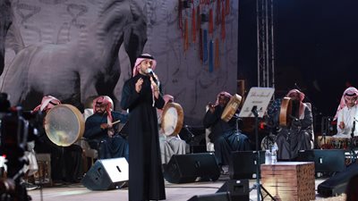 فؤاد عبد الواحد يحيي حفل المهرجان السعودي للجواد العربي (صور)