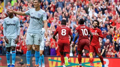 مشاهدة مباراة ليفربول ووست هام فى الدورى الانجليزي اليوم بث مباشر بدون تقطيع