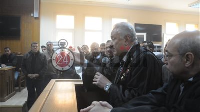 تأجيل محاكمة منتصر الزيات والعمدة في إهانة القضاء لـ 9 مارس (صور)