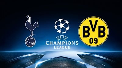 شاهد الآن مباراة توتنهام وبروسيا دورتموند بث مباشر في دوري ابطال اوروبا