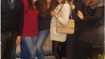 هبة طوجى وأسامة الرحبانى فى ضيافة نيللي كريم (صور)
