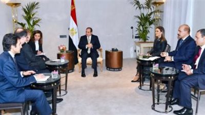 السيسى يبحث مع رئيس “تيسنكروب” العالمية إنشاء مشروع مجمع مصانع الأسمدة
