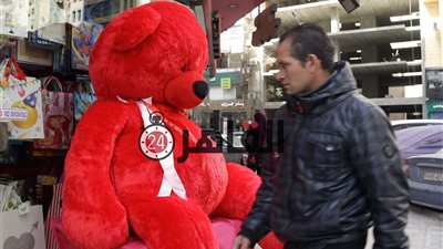 بالورد والدباديب.. المصريون يحتفلون بعيد الحب