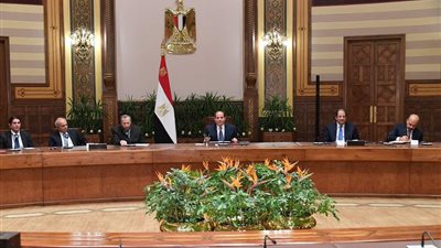 السيسي يستقبل أعضاء الكونجرس داعمي منح “ميدالية الكونجرس الذهبية” للرئيس السادات