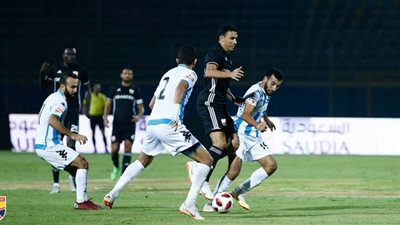 ريان يسجل الهدف الثاني  للجونة في شباك بيراميدز (فيديو)