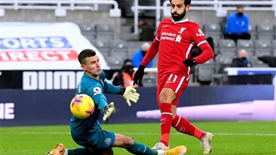 محمد صلاح الأقل تقييمًا في مباراة ليفربول ونيوكاسل