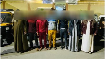 ضبط تشكيل عصابي سرق  توك توك بأسيوط