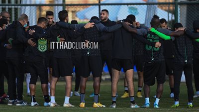 الاتحاد السكندري يؤدي مرانه الأخير قبل مواجهة طلائع الجيش