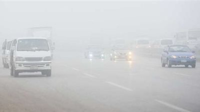 إغلاق طريق محور 30 يونيو بسبب الشبورة