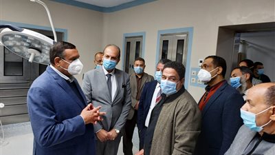 بعد تشغيله لعزل كورونا.. محافظ البحيرة يتفقد مستشفى كوم حمادة بتكلفة إجمالية 838 مليون جنيه (صور)