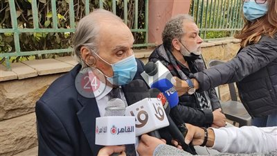 عزت العلايلي من جنازة وحيد حامد: 