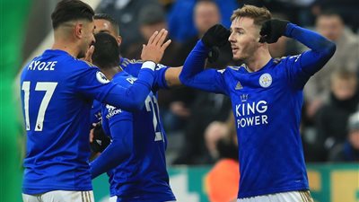 9 أرقام  قبل مواجهة ليستر سيتي ونيوكاسل في الدوري الإنجليزي