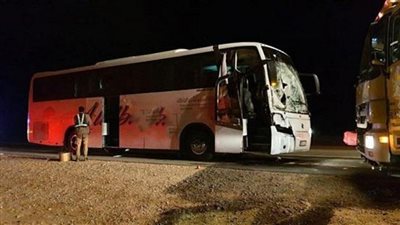 وفاة 3 مصريين وإصابة 16 في اصطدام حافلة بـ 