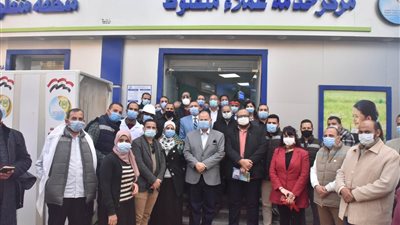 محافظ أسيوط يفتتح مركز خدمة العملاء التابع لشركة مياه الشرب والصرف الصحي بمنفلوط (صور)