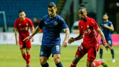 بيراميدز يكتسح الاتحاد الليبي بثلاثية في الشوط الأول