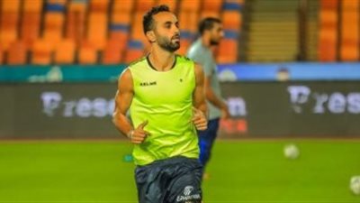 بصق على حكم المباراة.. طرد أحمد الشيمي لاعب المقاولون العرب بعد نهاية مباراة النجم الساحلي