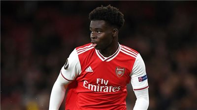 ساكا يفوز بجائزة لاعب الشهر في أرسنال 