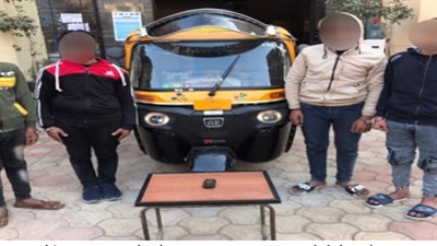 ضبط المتهمين بقتل سائق توك توك بالشرقية