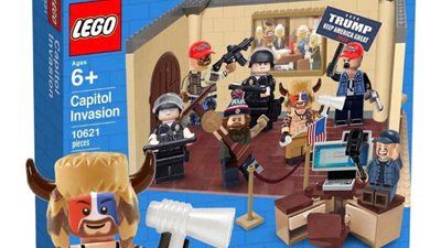 طرح ألعاب أطفال جديدة تعبر عن مشهد اقتحام الكونجرس (صور)