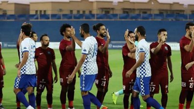 الشوط الأول.. التعادل السلبي يسيطر على مباراة أسوان ومصر المقاصة