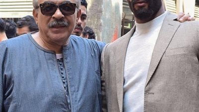 محمد رمضان ينعى هادي الجيار بصورة من كواليس مسلسل 