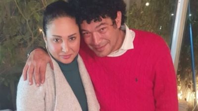 أول تعليق من باسم سمرة بعد الصلح مع رحاب الجمل في أزمة 