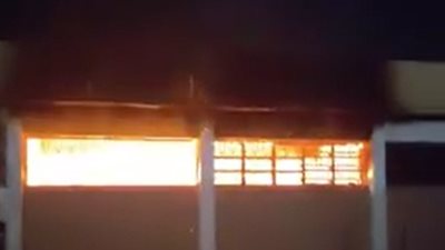 حريق مدرسة بكفر الشيخ والحماية المدنية تتمكن من السيطرة عليه