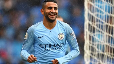 محرز يقود هجوم مانشستر سيتي أمام برايتون في البريميرليج