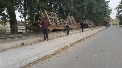 مصدر بالآثار: الجزء المنهار بكوبري محمد علي بالقناطر ناتج عن حادث إرهابي في 2015