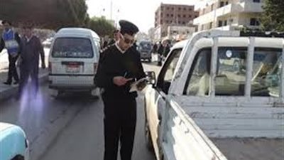 تحرير 1800 مخالفة مرورية وسحب 50 رخصة في حملة أمنية مكبرة بالقليوبية