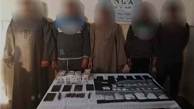 سقوط تشكيل عصابي تخصص في تجارة المخدرات بسوهاج