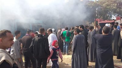 انفجار أسطوانة بوتاجاز بمخبز بلدي في قنا (صور)