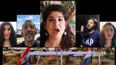 وزيرة الهجرة تتفق مع مغنيين مصريين بالخارج لإطلاق الأغنية الرسمية لـ