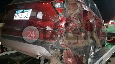 نجاة عضو مجلس النواب بزفتى من حادث على الطريق الزراعي 