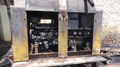 السيطرة على حريق مولد كهربائي بمدينة قليوب