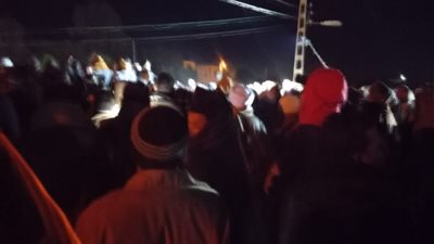 تشييع جثمان شهيد الشرطة بمسقط رأسه في قرية المنشية بقنا (صور وفيديو)