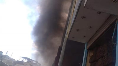 حريق بمولد كهرباء بقليوب والدفع بسيارتي إطفاء