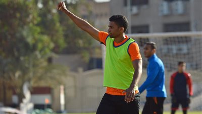 الظهور الأول لكريم بامبو في تدريبات البنك الأهلي قبل لقاء إنبي