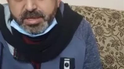 والد عروس بنها المتوفاه بسبب سقوط مواد بناء عليها: 