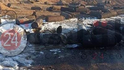 ننشر أقوال سائق السيارة المشتعلة بطريق الإسماعيلية القاهرة الصحراوي