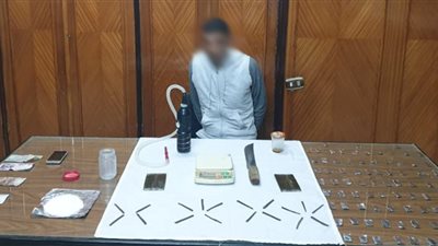 سقوط متهم بحوزته كمية من المواد المخدرة بسوهاج